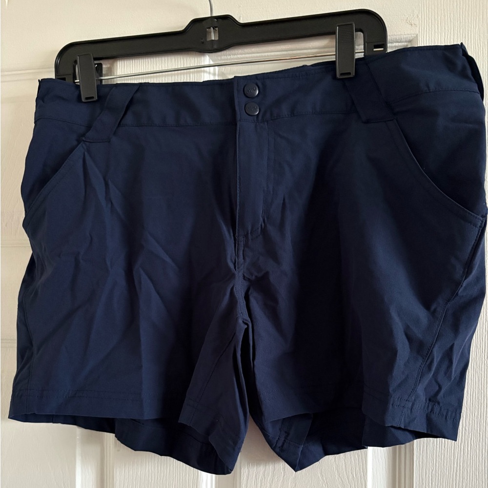 💙COLUMBIA - PFG Navy Color Shorts